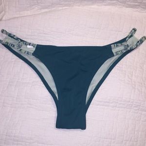 Beautiful, strappy green Victoria’s Secret bottoms